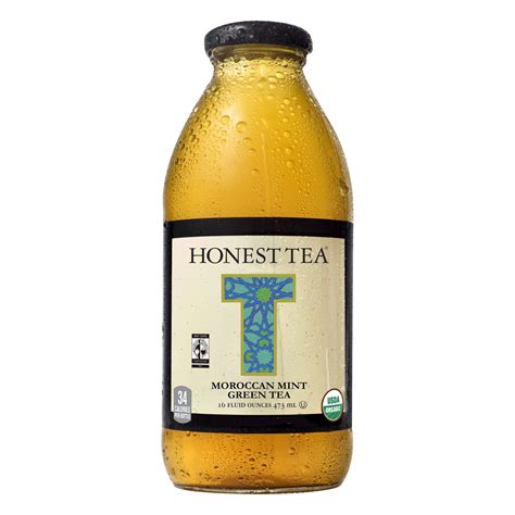 Honest Tea Organic Moroccan Mint Green Tea 16 Fl Oz