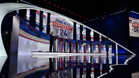 First Republican Presidential Debate Draws 128 Million Viewers The New York Times