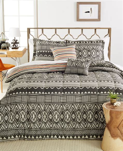 Tribal 5 Pc Full Comforter Set Bedding College Lifestyle Macys