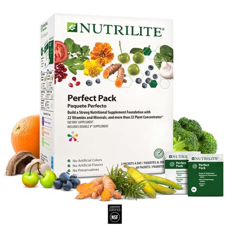 Nutrilite™ Perfect Pack Multivitamins Vitamins And Supplements