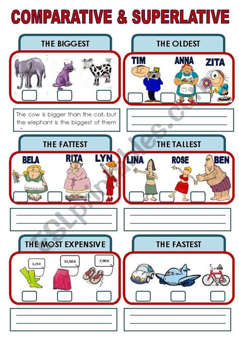 Comparative Superlative Adverbs Worksheet By Teach Si