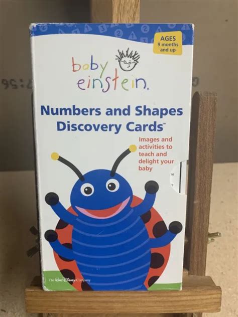 Baby Einstein Cards Numbers And Shapes Discovery Cards By Julie Aigner