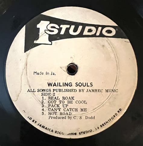 The Wailing Souls Wailing Souls Studio One Lp Rare Ohm Records