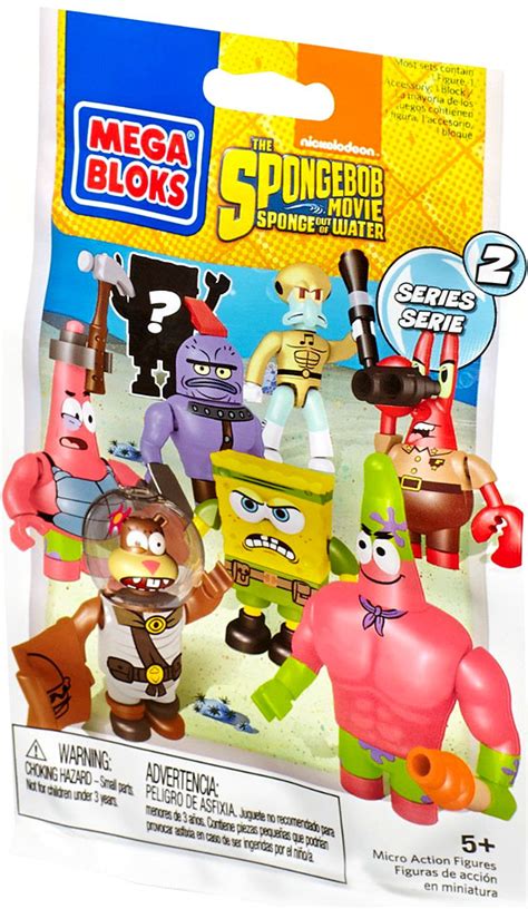 Spongebob Squarepants Series 2 Mystery Pack Mini Figures Series 2