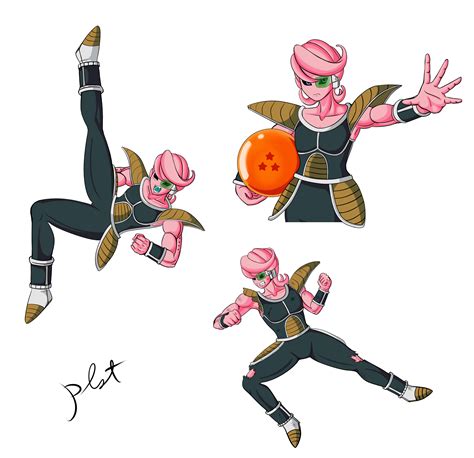 I mostly do dragon ball centric art. Dragon Ball XV OC Majin Sue by Pierrelucstl on DeviantArt