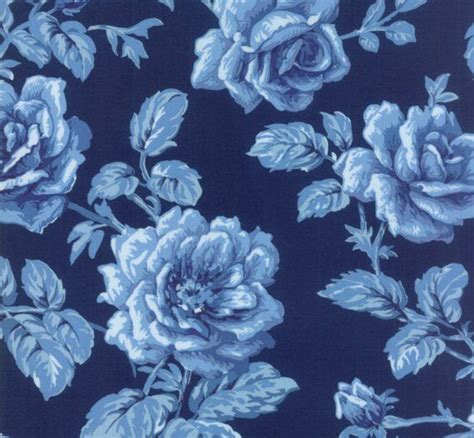 Moda Fabrics Regency Blues Reproduction Berwick 1870 Etsy Snowflake