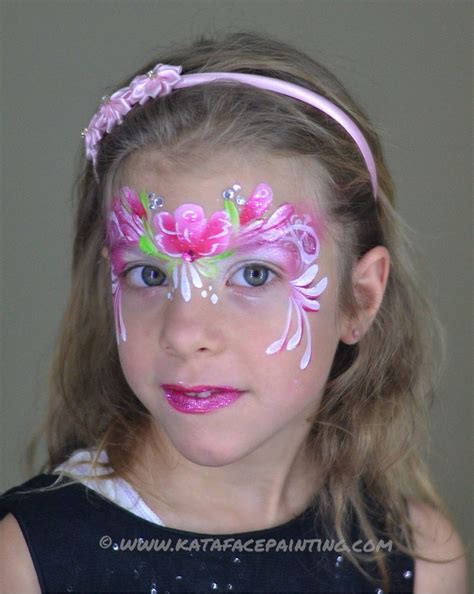 Rose Princess Face Painting Face Painting Flowers Body Painting