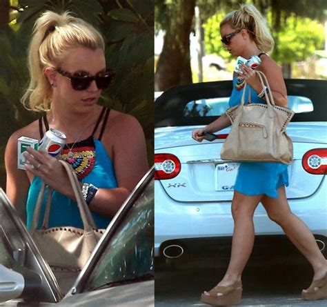 Britney Spears Spotted In La Sporting Luxury Eyewear Brand Fab Five