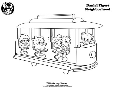 Tigers are an endangered species. Daniel Tiger Coloring Pages - Best Coloring Pages For Kids