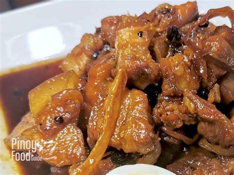 Traditional Pork Humba Recipe Pinoy Food Guide
