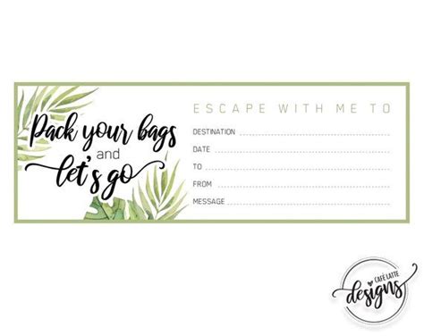 Maybe you would like to learn more about one of these? Travel Gift Certificate Printable Gift of Travel Certificate | Etsy | Printable gift certificate ...