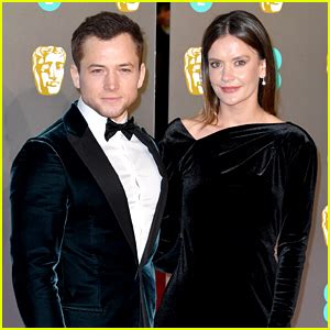 Taron Egerton Girlfriend Emily Thomas Are Back Together Attend