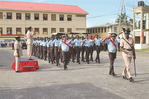 143 New Recruits Added To Police Force Guyana Times