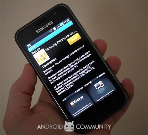 Samsung's first tile competitor falls a little short. Samsung Kies Air adds wireless sync & access to Galaxy S ...
