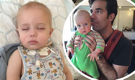 catastrophe s rob delaney shares image of his late son beginning chemotherapy at 15 months