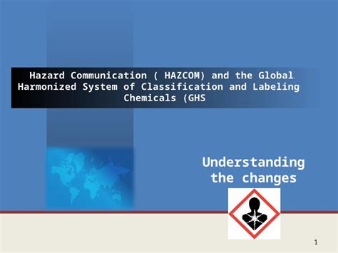 Pptx Hazard Communication Hazcom And The Globally Harmonized