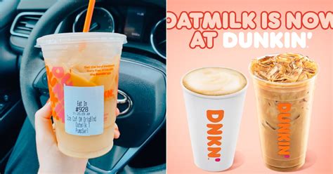 Dunkin Donuts Is Now Offering Oat Milk Nationwide Popsugar Fitness