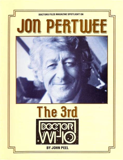 Spotlight On Jon Pertwee The 3rd Doctor Who The Tardis Library