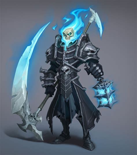Artstation The Soul Reaper Spike In 2021 Fantasy Character Design