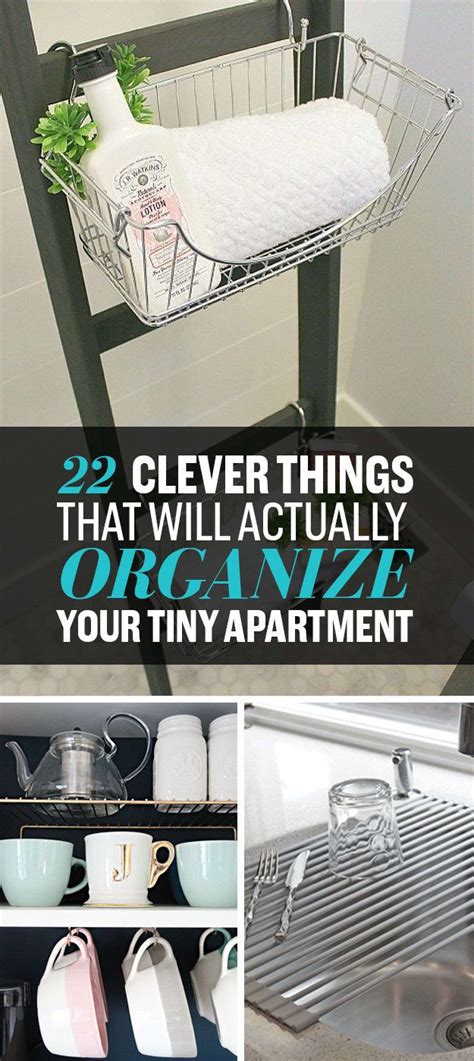 22 Clever Ways To Actually Organize Your Tiny Apartment Apartment