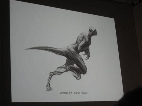 Jurassic Park 4 Crazy Dino Human Hybrid Concept Art