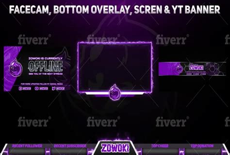 Shameem1990 I Will Unique Twitch Overlay And Esports Logo For 50 On