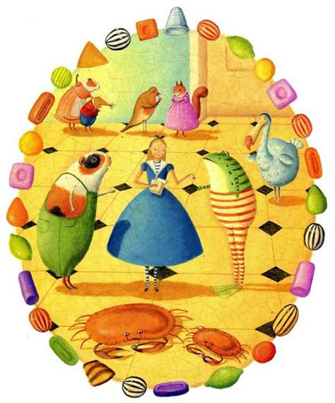 Izgili Masallar Alice S Adventures In Wonderland By Alison Jay