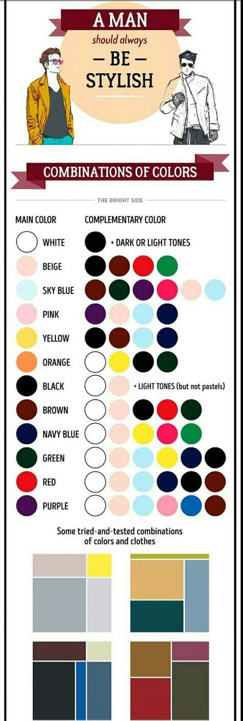 color matching chart for clothes