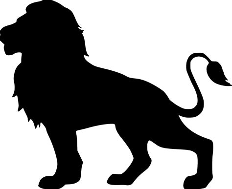 Lion Silhouette Png