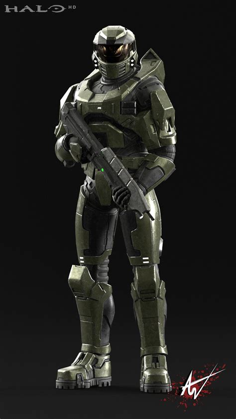 Artstation Halo Mk V Hd Abimael Salazar Halo Halo Armor Halo