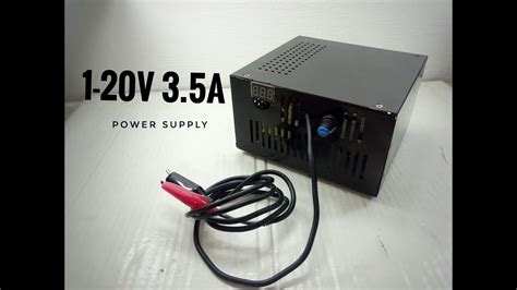 How To Make Bench Power Supply 1 20v And 35a Diy Youtube