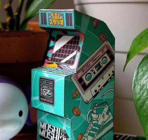 Papermau Print And Make Your Own Easy To Build Arcade Machines Paper