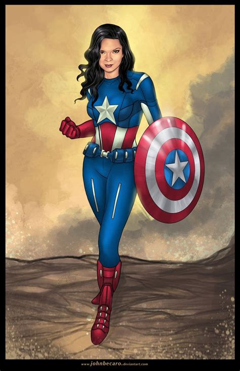 commission the lady avenger by johnbecaro on deviantart captain america pictures avengers