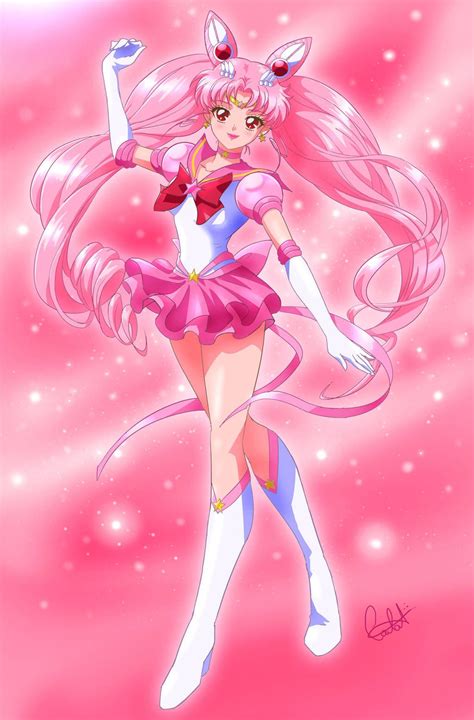 Eternal Sailor Chibimoon By Mistressainley Cartoni Animati Disegno