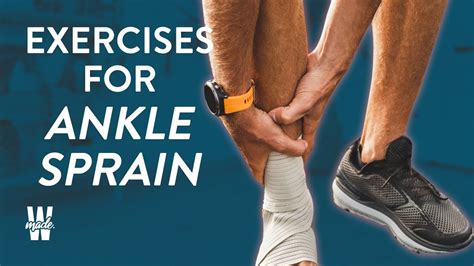 7 Best Exercises For Ankle Sprain Youtube