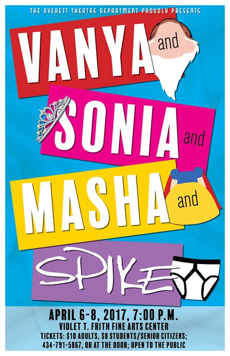 Averett Theatre Department Presents “vanya And Sonia And Masha And Spike” Averett University