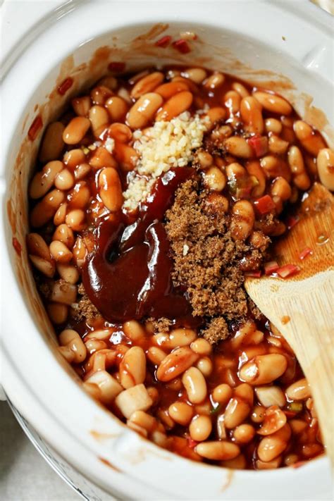 Crockpot Barbecue Baked Beans Recipe A Moms Take