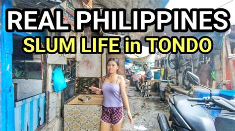 Exploring Hidden Life Narrow Alley In Tondo Walking Unseen Slum In Manila Philippines [4k] 🇵🇭