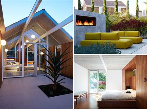 This Mid Century Modern Eichler House In California Got A Contemporary