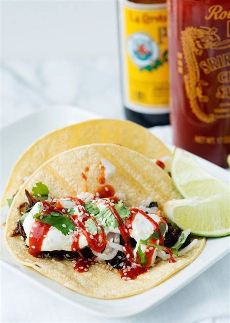 Slow Cooker Korean Tacos Recipe Baked Bree Slow Cooker Korean Beef