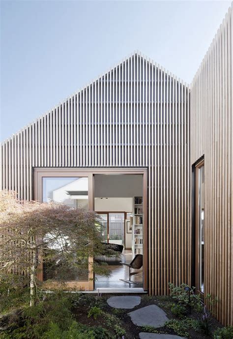 Wood Slat Trend Facade House Architecture Exterior Architecture
