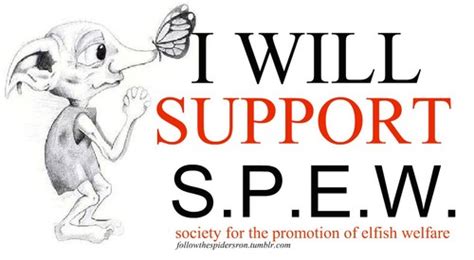 Spew Spew Society For The Promotion Of Elfish Welfare Photo