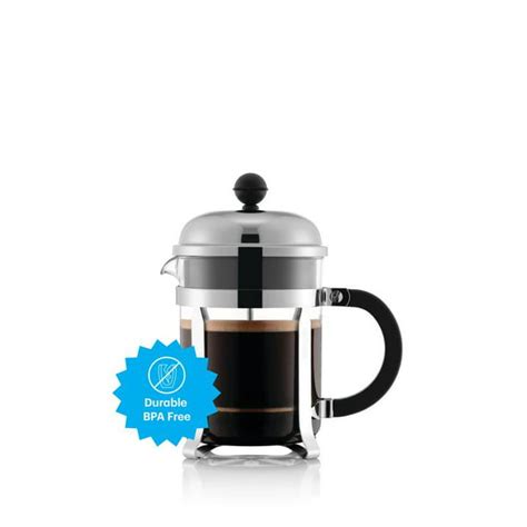 Bodum Chambord French Press Coffee Maker With Shatterproof Carafe 17