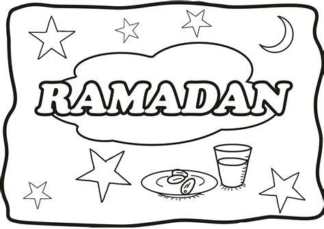 Koleksi 30 Gambar Marhaban Ya Ramadhan Mewarnai Kataucap