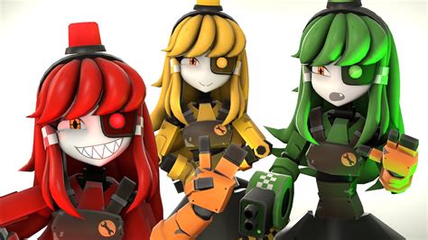 The Mimi Sentry Girls Sfm Youtube