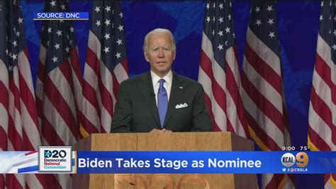 Biden Accepts Democratic Presidential Nomination Vowing To Unite The