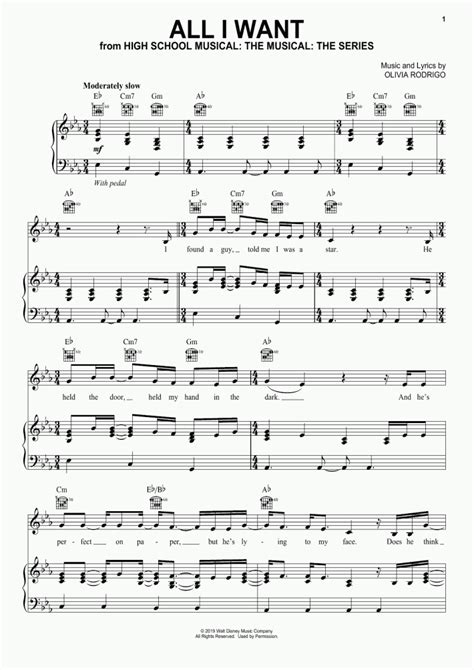 Share, download and print free sheet music for solo piano with the world's largest community of sheet music creators, composers, performers, music teachers, students, beginners, artists and other musicians with over 1,000,000 sheet digital music to play, practice, learn and enjoy. All I Want Piano Sheet Music | OnlinePianist