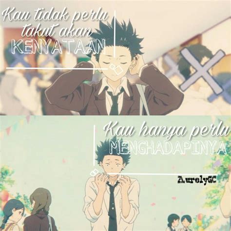 Otak otaku adalah situs dan aplikasi sumber informasi anime terlengkap dan terupdate di indonesia. Indonesia Anime Quote | Koe no Katachi | Kutipan anime ...
