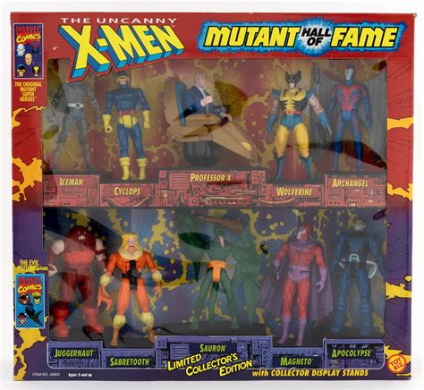 Hakes Toy Biz X Men Mutant Hall Of Fame Limited Collectors Edition