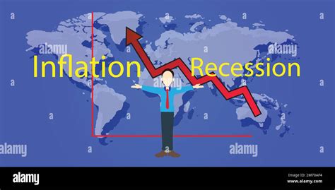 Economic Recession In 2023 Graphs And Slumping Stock Markets Show The Global Economic Crisis In